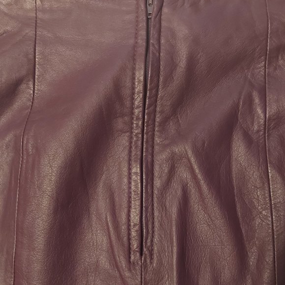 Genuine Leather mini skirt - Picture 5 of 5